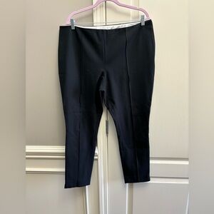 Land’s End Women’s seamed Ponte side zip skinny pants